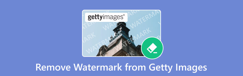 Poista vesileima Getty Imagesista