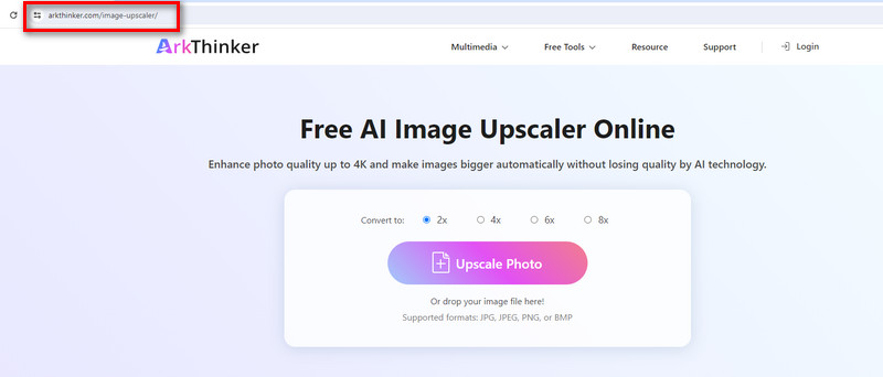 Arkthinker Image Upscalerを探す