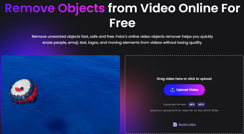 Click Upload Video