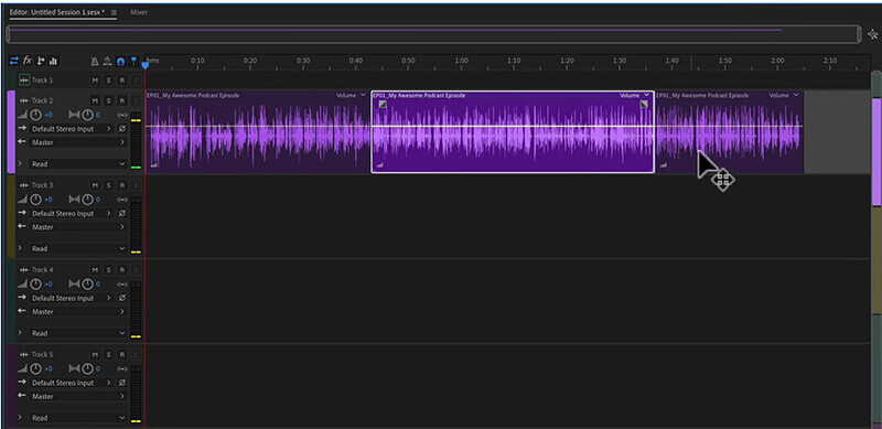 Adobe Audition MP3 合并器
