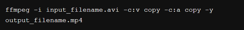 Ffmpeg Command