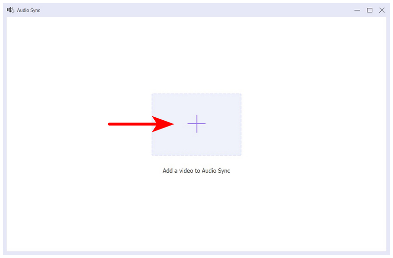 Arkthinker Video Converter Ultimate Audio Sync Lägg till fil